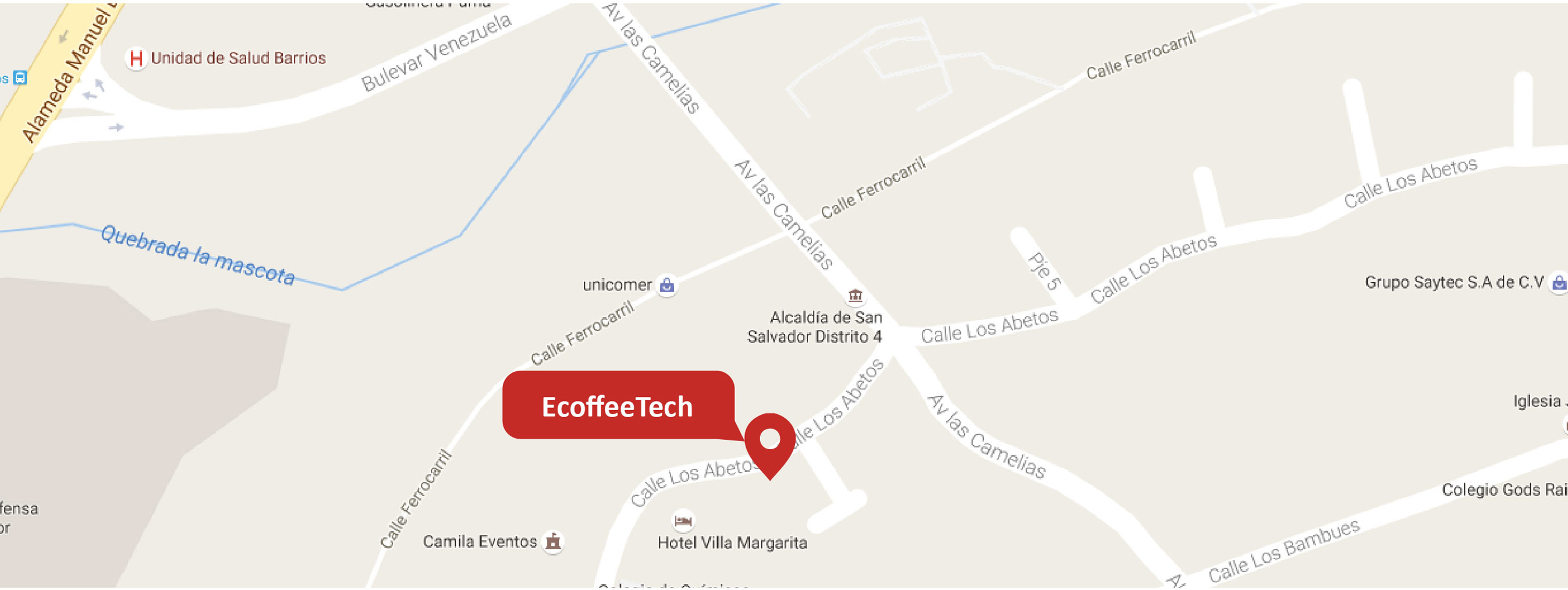 mapa e-coffe tech