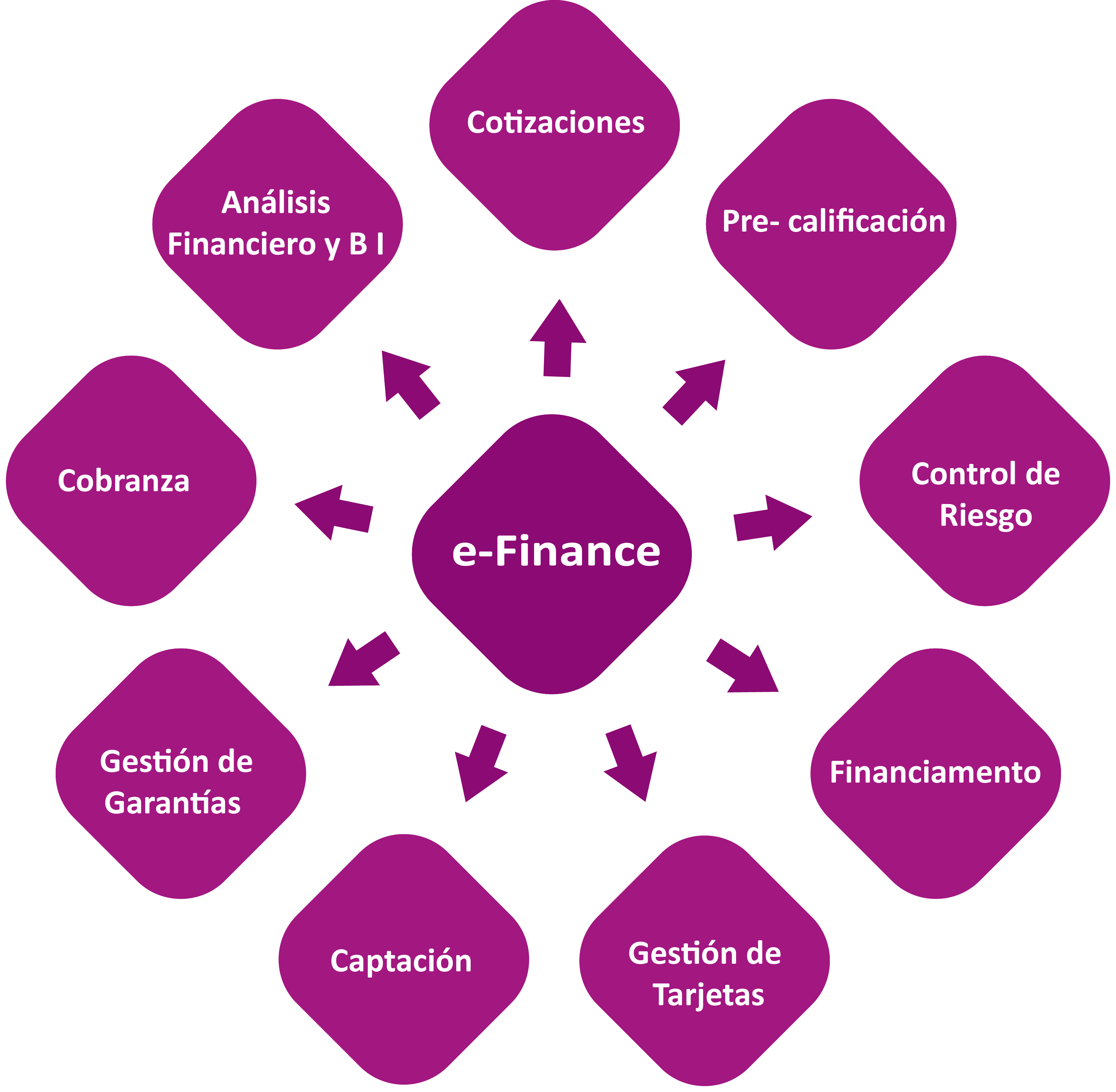 mapa conceptual e-finance